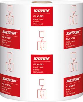 Katrin Classic M2 MIDI Handtuchrolle weiss, 2-lagig, Breite 20,5 cm, Ø aussen 20 cm, 152 m Rolle