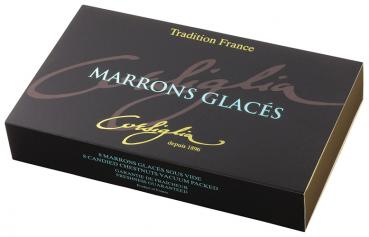 Corsiglia "Marrons Glacés", Maroni in Zuckerglasur, 8 Stück einzeln verpackt