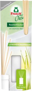 Frosch Oase Raumerfrischer Zitronengrasfrische, NACHFÜLLUNG (Duftsachet), 90ml