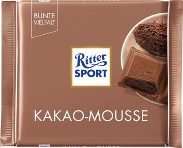 Ritter Sport Bunte Vielfalt Kakao-Mousse, 100 Gramm