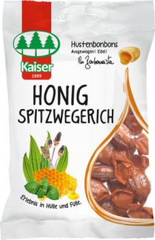 Kaiser Honig-Spitzwegerich, Hustenbonbons, 90 Gramm