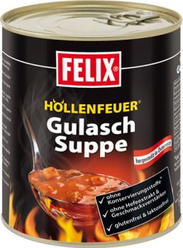 Felix Gulaschsuppe Höllenfeuer, höllisch scharf, 800g