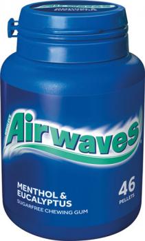 Wrigley's Airwaves Menthol & Eukalyptus, zuckerfrei, 46 Stück