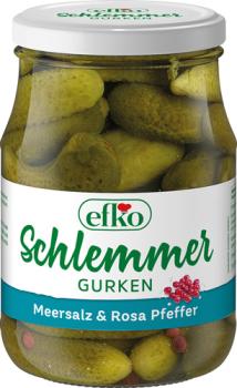 Efko Schlemmergurken Meersalz & Rosa Pfeffer