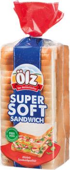 Ölz Super Soft Sandwich, 20 Scheiben, 750 Gramm