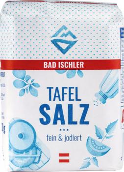 Bad Ischler Tafelsalz, fein & jodiert, 500g