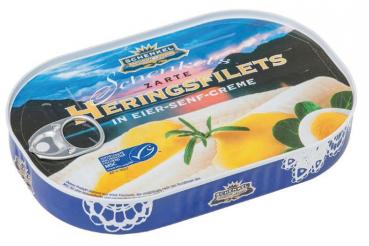 Schenkel MSC Heringsfilets in Eier-Senf-Creme