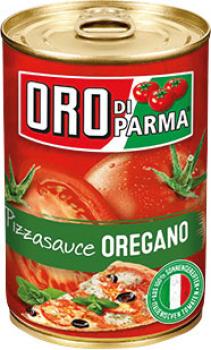 Oro di Parma Pizzasauce Oregano, gewürzte Tomatensauce