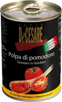 Conte DeCesare Polpa di Pomodoro, Tomaten in Stücken, 240g