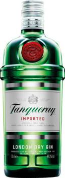 Tanqueray London Dry Gin, 4 times distilled, 47,3 % Vol.Alk.