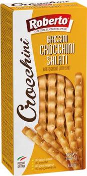 Roberto Crocchini Grissini Salati, 4 Frischepacks à 62,5 g, 250g