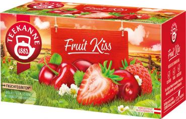 Teekanne Früchtegarten Fruit Kiss, Teebeutel im Kuvert