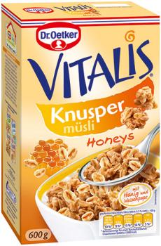 Dr. Oetker Vitalis Knusper Müsli Honeys