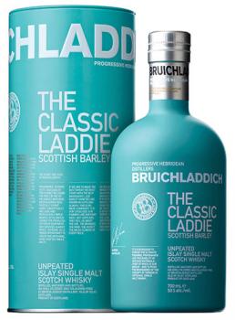 Bruichladdich The Classic Laddie Scottish Barley Single Malt Scotch Whisky, 50 % Vol.Alk., Schottland, in Geschenkdose