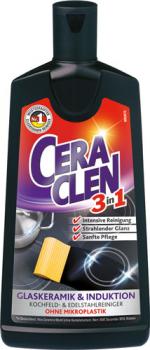 Ceraclen Creme 3in1 Glaskeramik & Induktion, Kochfeld- und Edelstahlreiniger