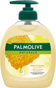 Palmolive Naturals Milch & Honig, Flüssigseife, ORIGINAL (Pumpe), 300ml