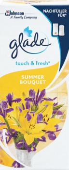 Glade Touch & Fresh Minispray Summer Bouquet, NACHFÜLLUNG (Kartusche)