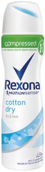 Rexona compressed Cotton Dry, 48h Deo Spray, Anti-Transpirant/Anti-Perspirant