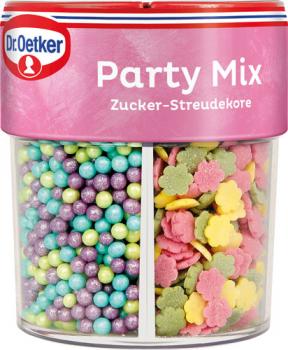 Dr. Oetker Party Mix, Zucker-Streudekore