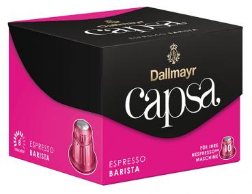 Dallmayr Capsa Espresso Barista 8, Nespresso-kompatibel, 10 Kaffeekapseln