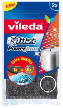 Vileda Glitzi Power Inox Topfreiniger, 2 Stück