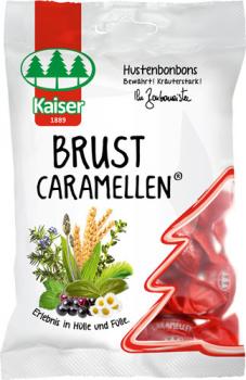 Kaiser Brust Caramellen, Hustenbonbons