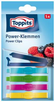 Toppits Power-Klemmen, 5 Stück, 38 Gramm