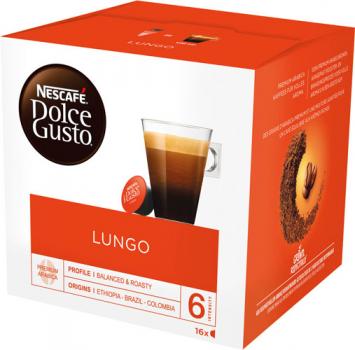 Nescafé Dolce Gusto Lungo 6, 16 Kaffeekapseln