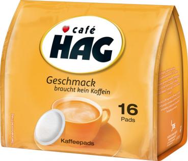 Café Hag Kaffee-Pads, entkoffeiniert, 16 Portionen