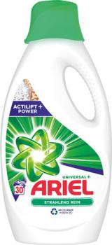 Ariel Universal+ Strahlend Rein Actilift Power, Vollwaschmittel, flüssig 30 WG, 1.65 Liter