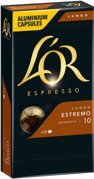 L'OR Espresso Lungo Estremo 10, Nespresso-kompatibel, 10 Kaffeekapseln