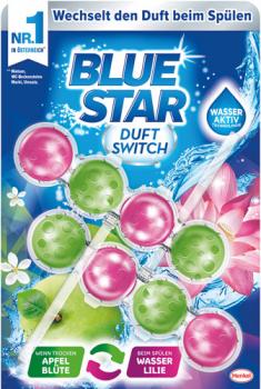 Blue Star Duft Switch Apfelblüte/Wasserlilie Duopack, WC-Einhänger