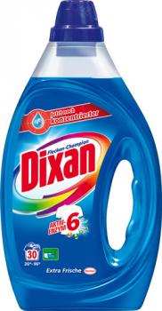 Dixan Gel Flecken-Champion Extra Frische, flüssig 30 WG, 1,5 Liter