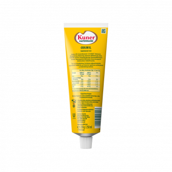Kuner Mayonnaise Original, 80 % Fett Rückseite