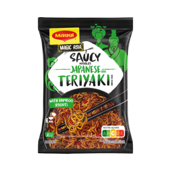 Maggi Magic Asia Saucy Noodles Japanese Teriyaki, 1 Portion, 128g