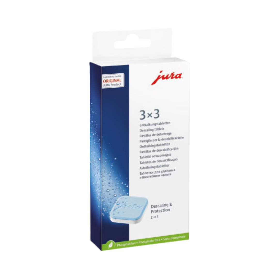 Jura Entkalkungstabletten Pack 9 (3X3) 2 Phasen Ohne Phosphate - Bild 12