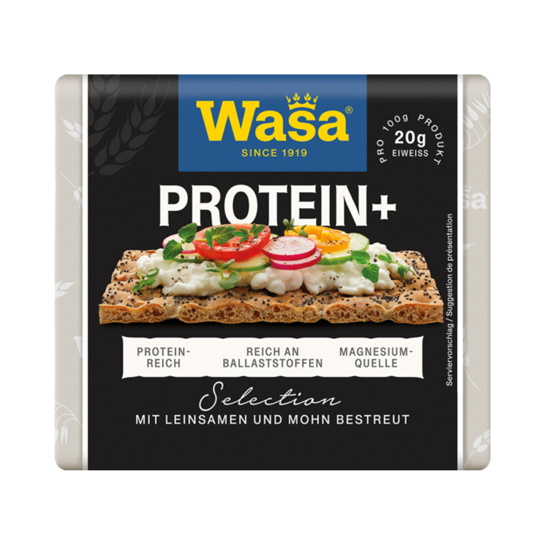 Wasa Selection Protein+, Knäckebrot, 200g