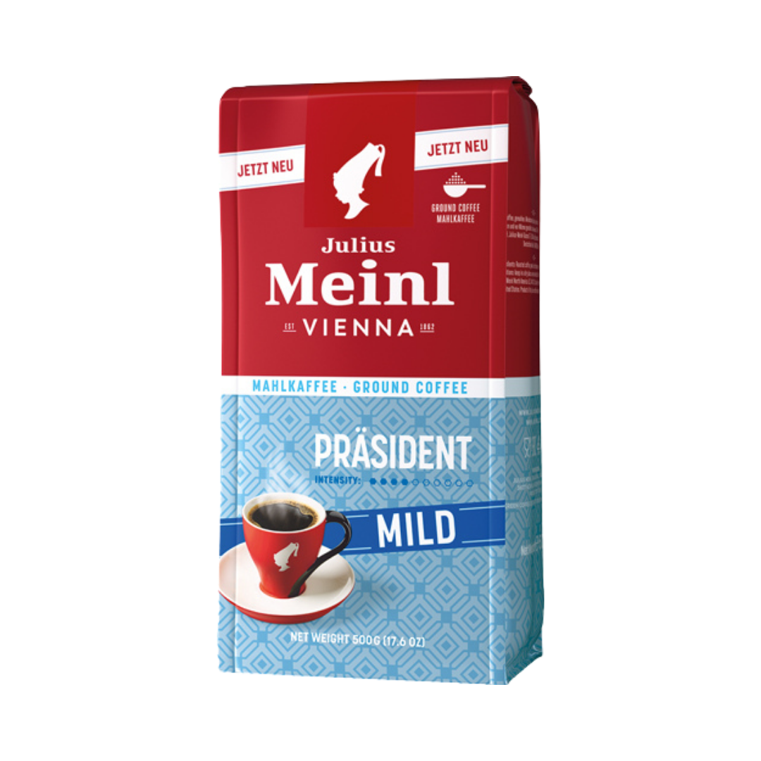 Julius Meinl Präsident Mild, gemahlen, 500g