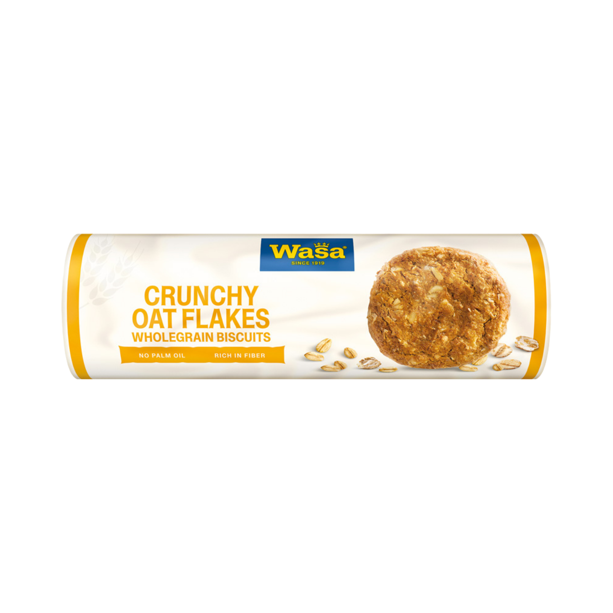 Wasa Crunchy Oat Flakes Vollkornkekse, mit Haferflocken, 250g