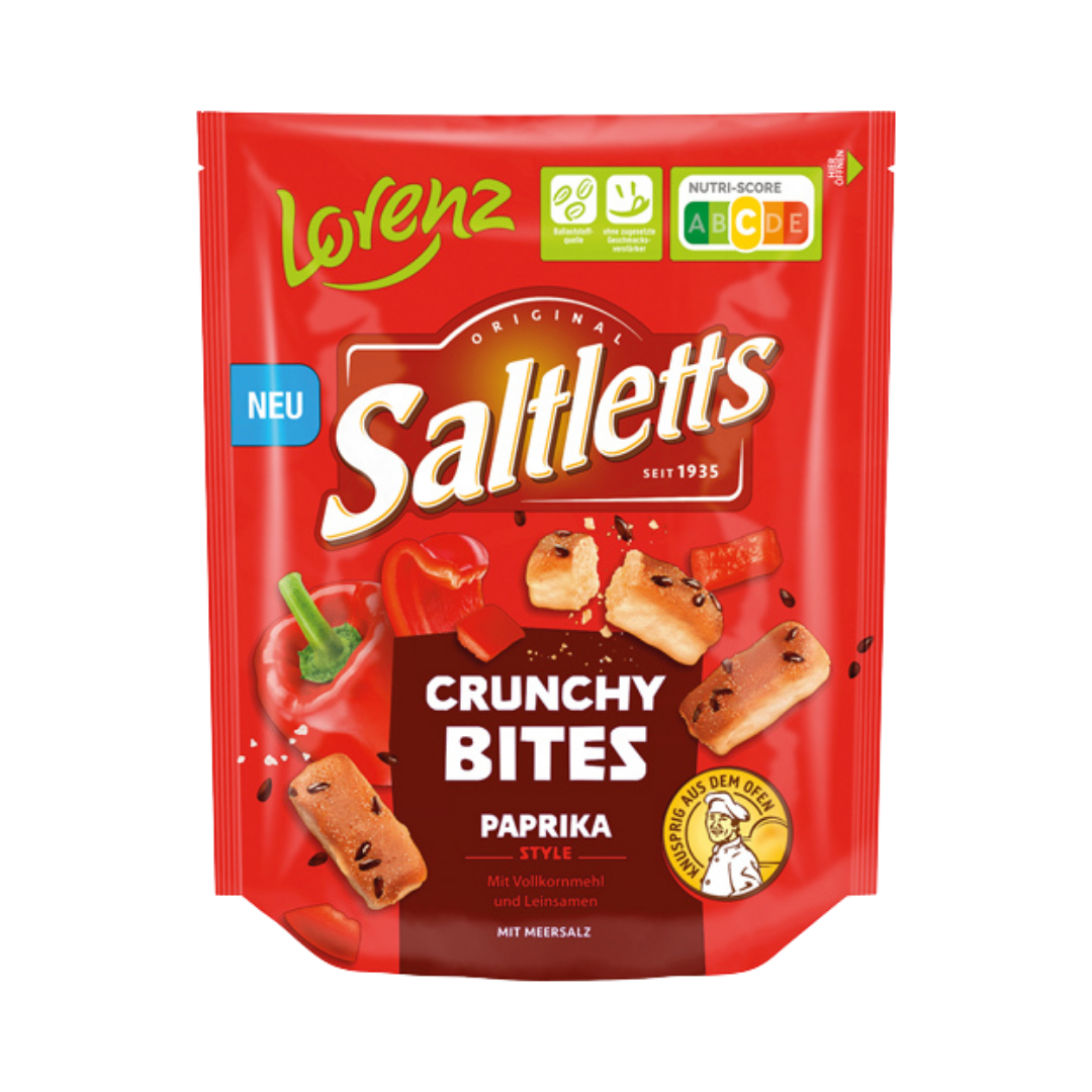 Saltletts Crunchy Bites Paprika  100,0 g, 1 St.