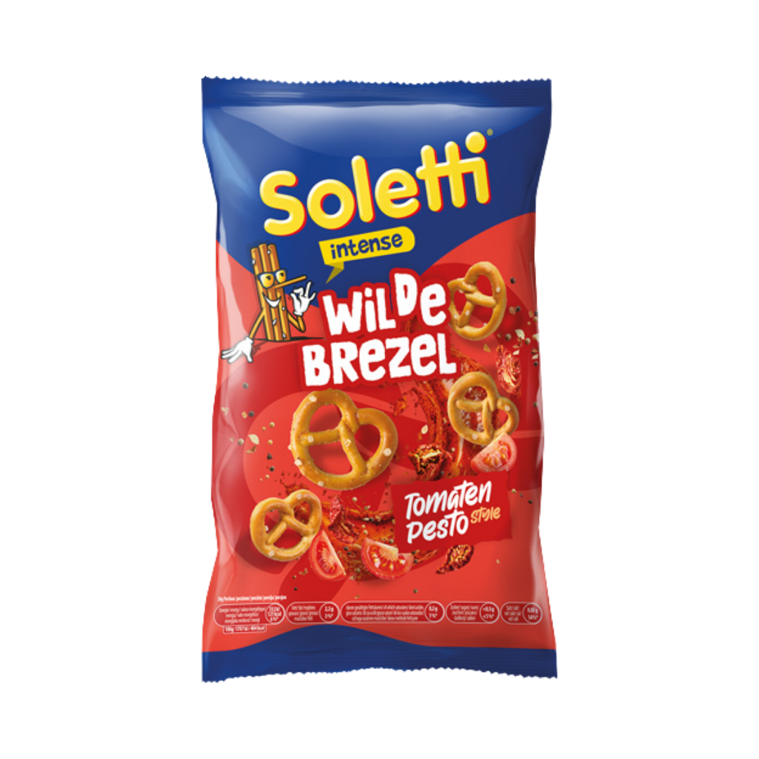 Soletti Wilde Brezel Tomaten Pesto Style, 100g