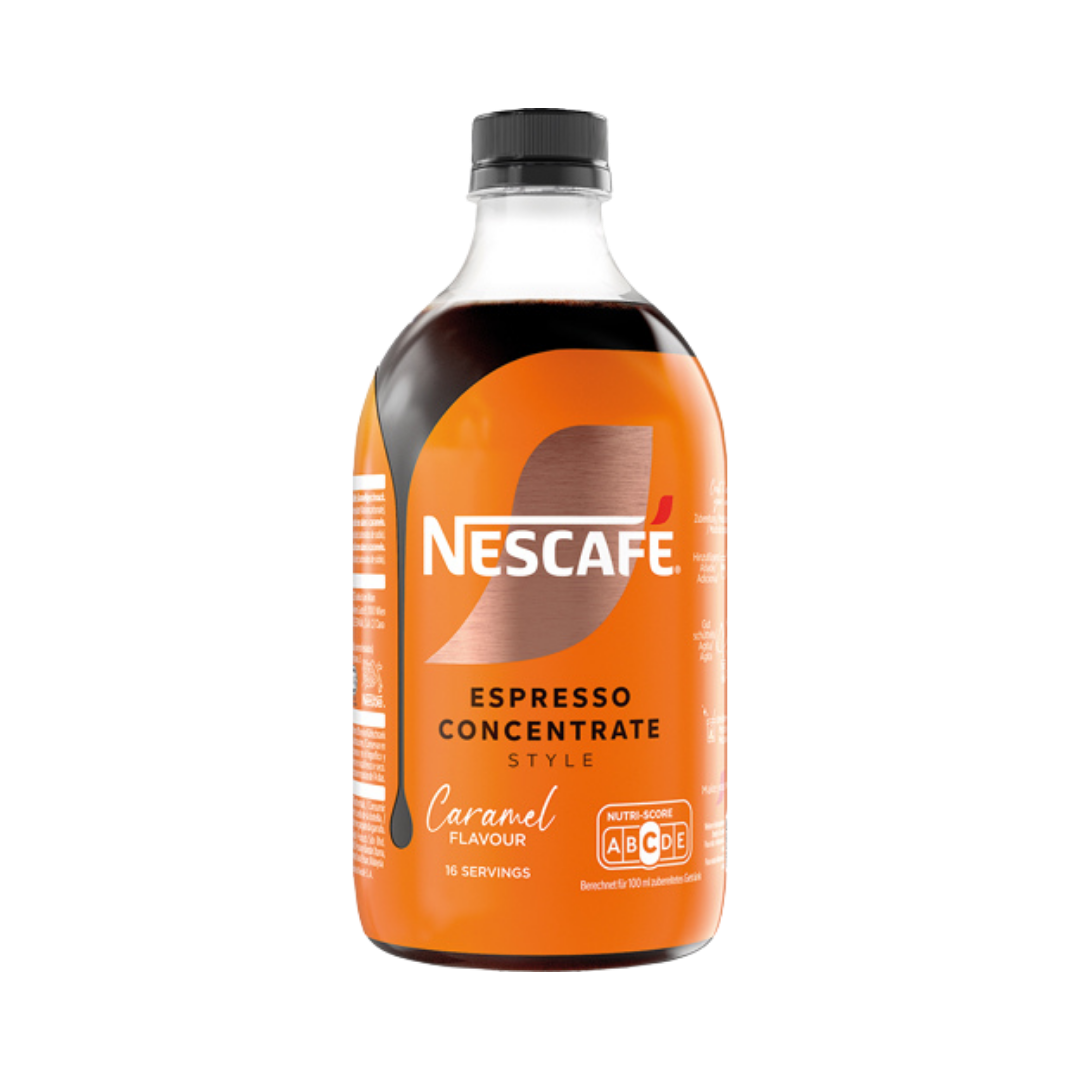 Nescafé Espresso Concentrate Style Caramel Flavour, 16 Portionen, 500ml