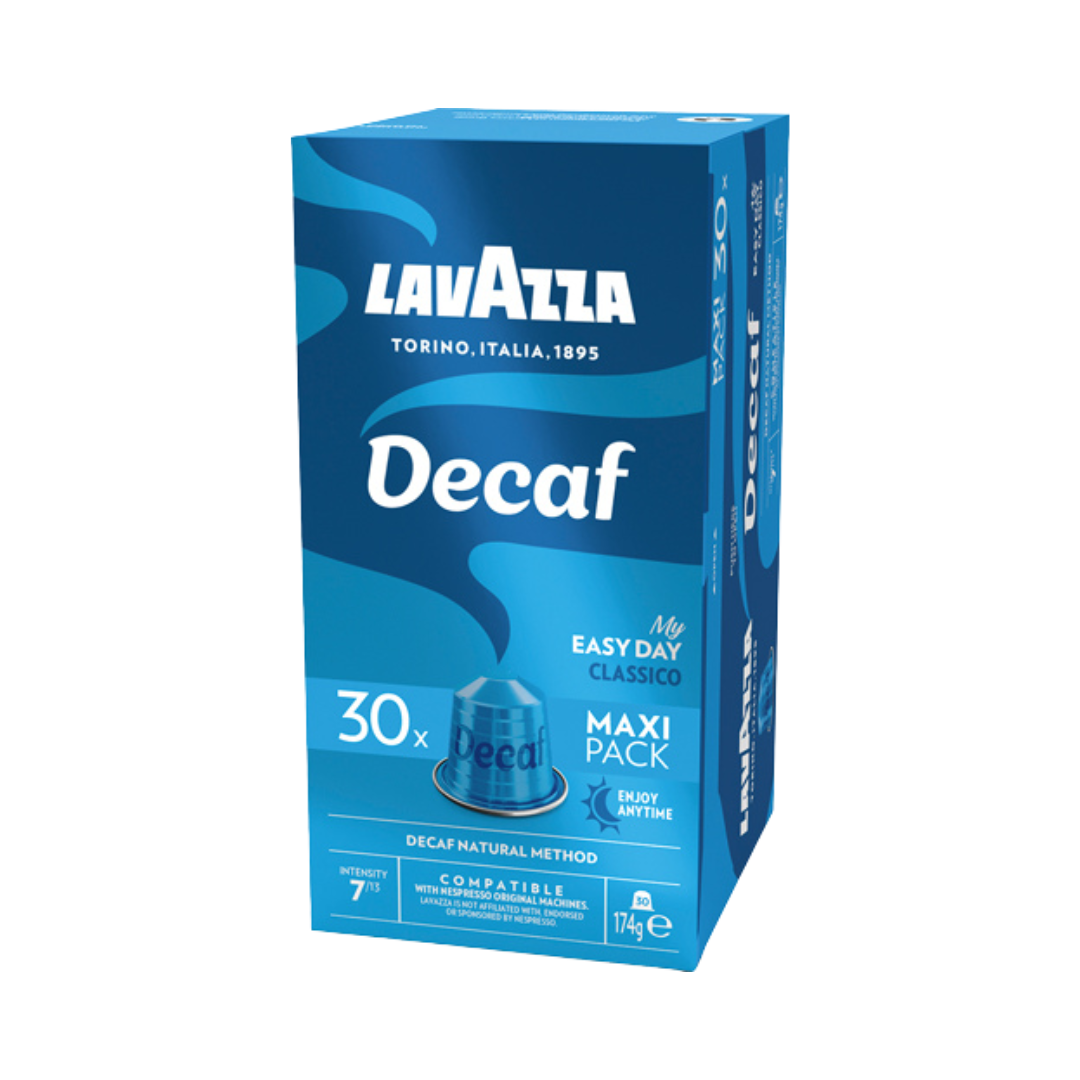Lavazza Decaf My Easy Day Classico 7, koffeinfrei, Nespresso kompatibel, 30 Aluminium Kaffeekapseln, 174g