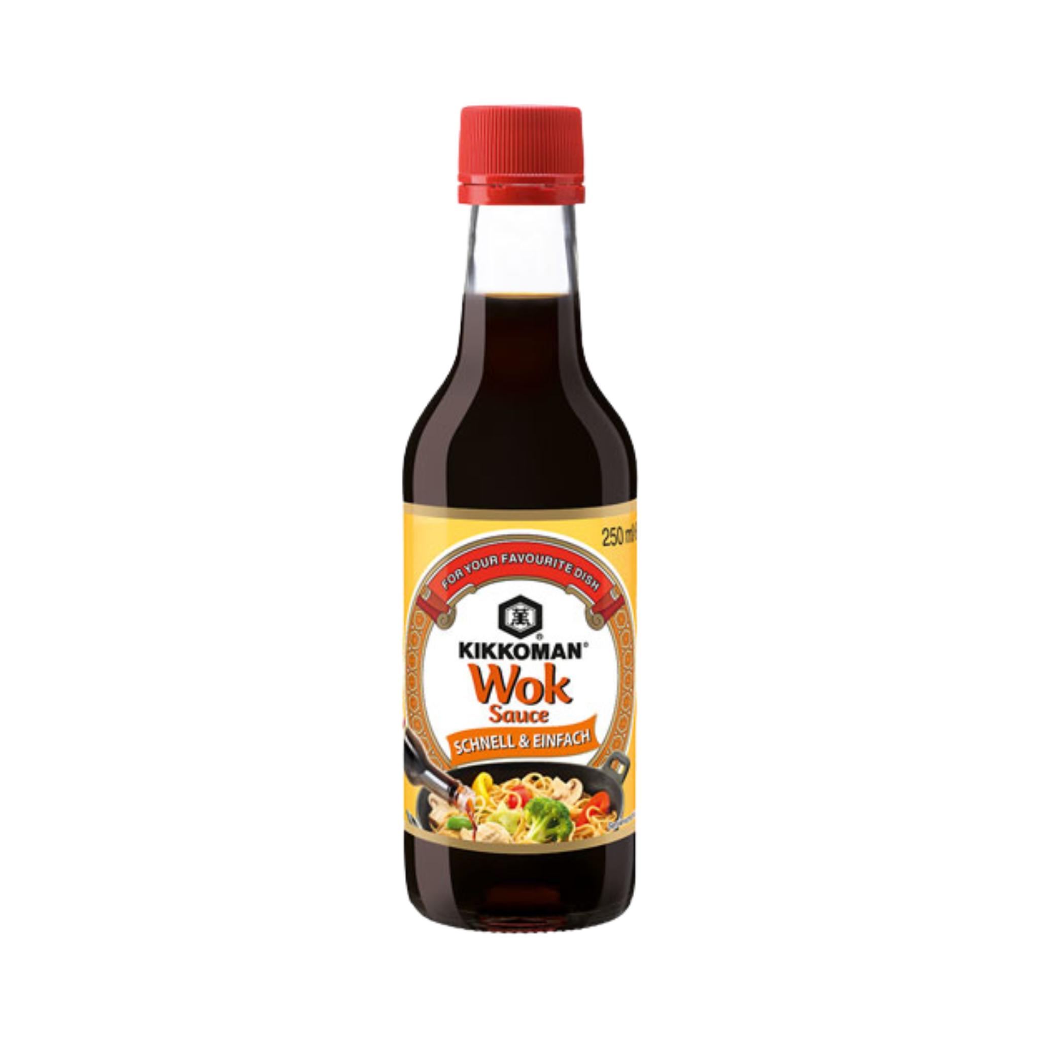 Kikkoman Wok-Sauce, Sojasauce, 250ml
