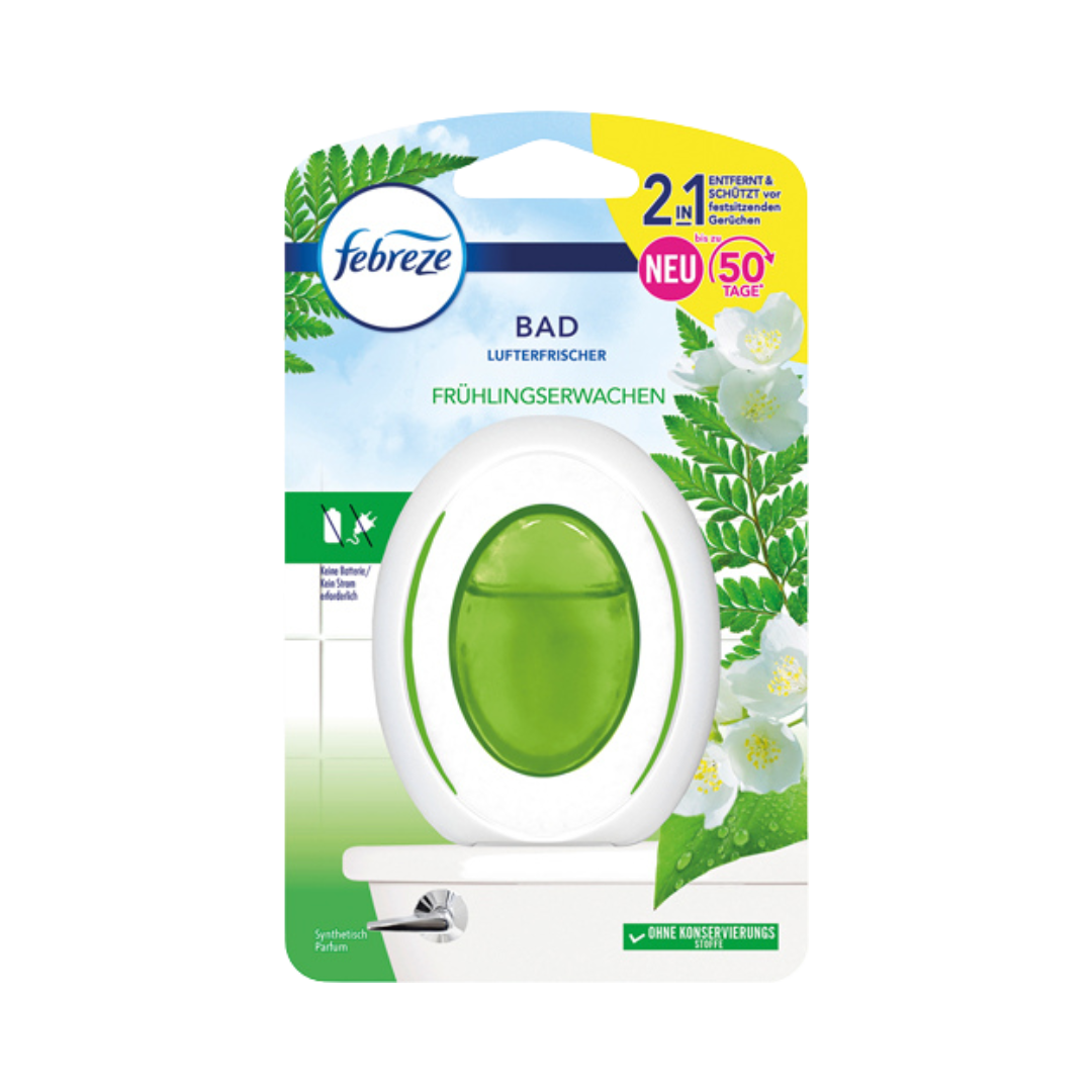 Febreze Bad Lufterfrischer Frühlingserwachen, Aufsteller, 7,5 Milliliter