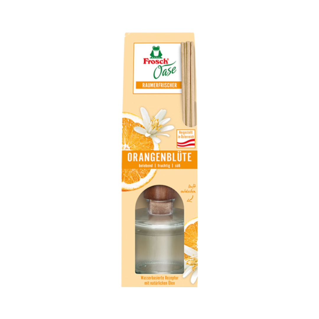 Frosch Oase Raumerfrischer Orangenblüte, ORIGINAL (Duftflasche), 90ml