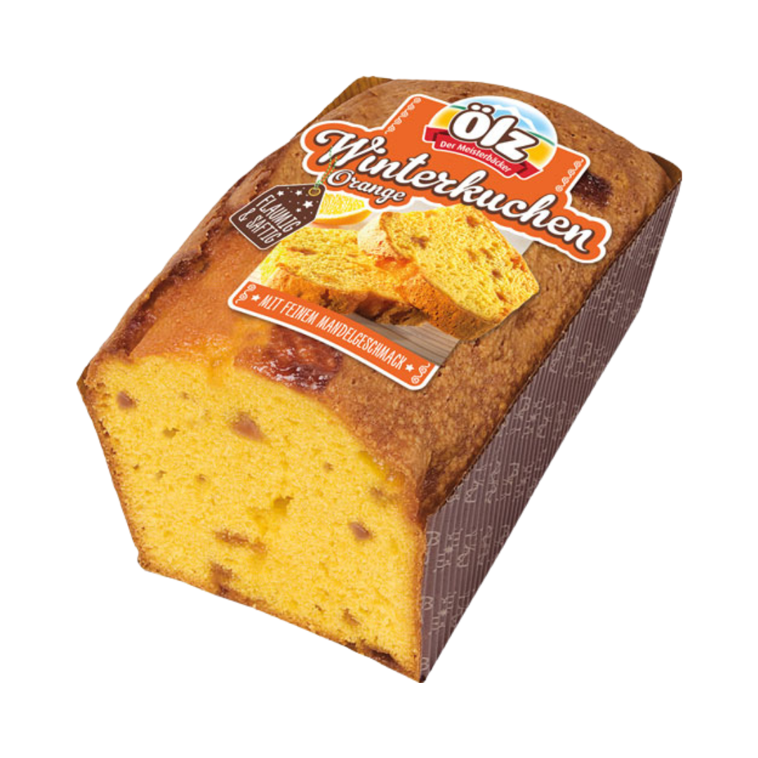 Ölz Winterkuchen Orange, feiner Rührkuchen, 400g