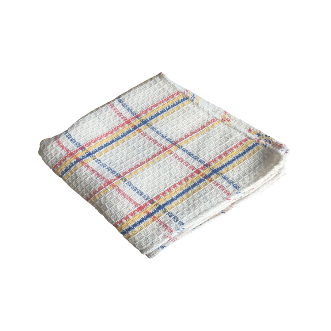 Profi Power Spültuch/Geschirrtuch bunt gestreift, 4 Stück, 35 x 35 cm