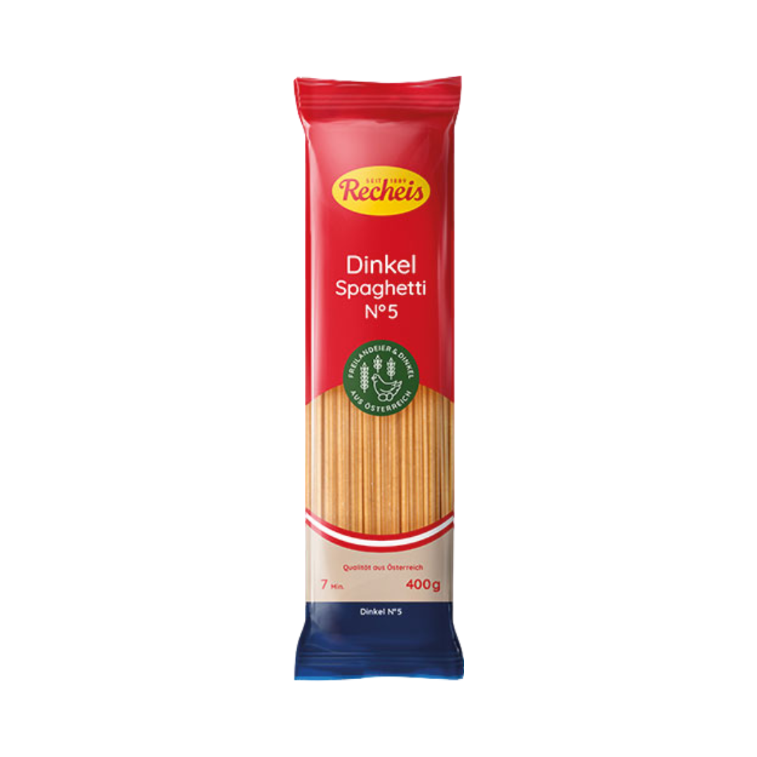 9000452031202 - Recheis Naturgenuss Dinkel Spaghetti 400g