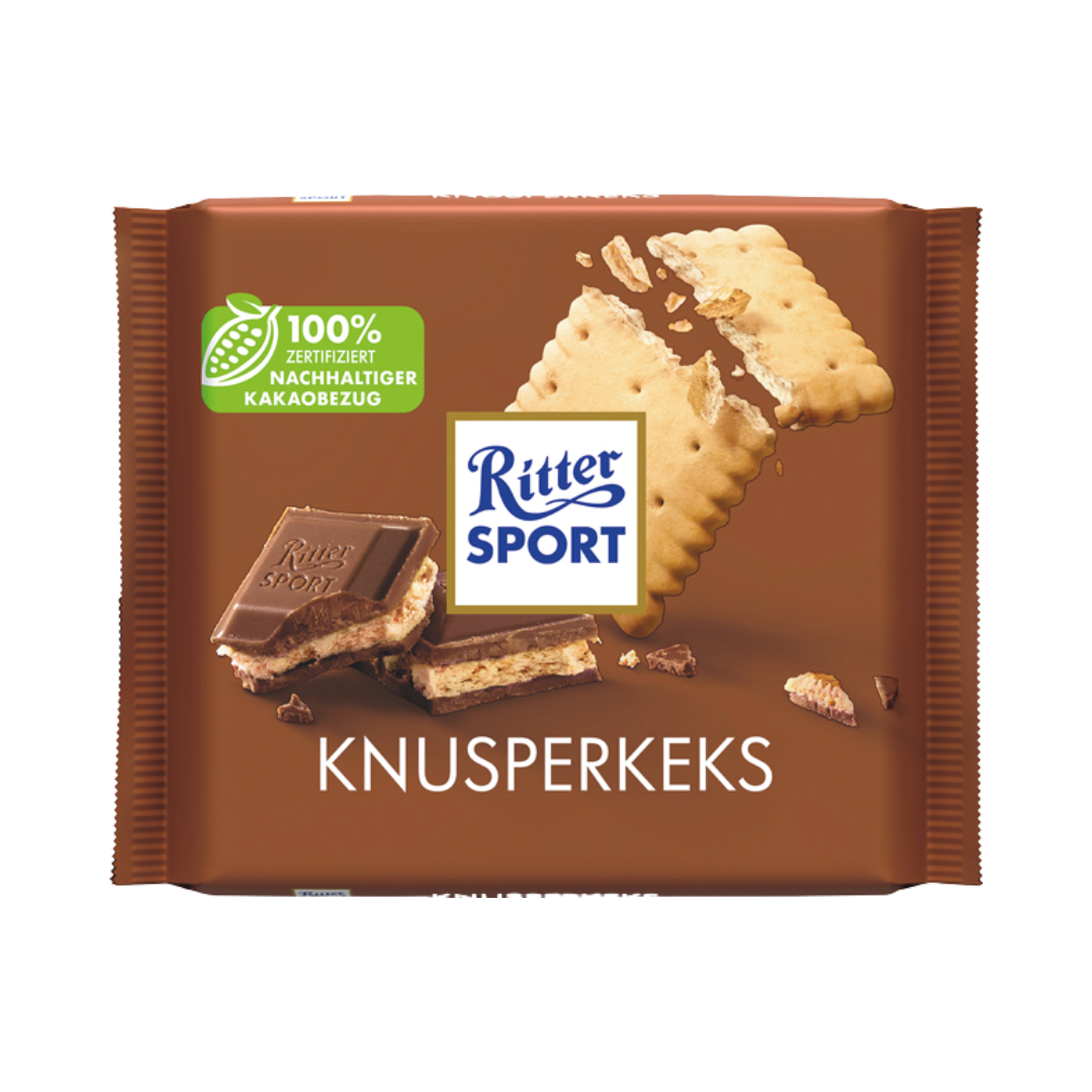 Haushalt-und-Genuss.at - Ritter Sport Bunte Vielfalt Knusperkeks, 100g